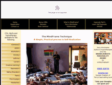 Tablet Screenshot of mindframe.co.za